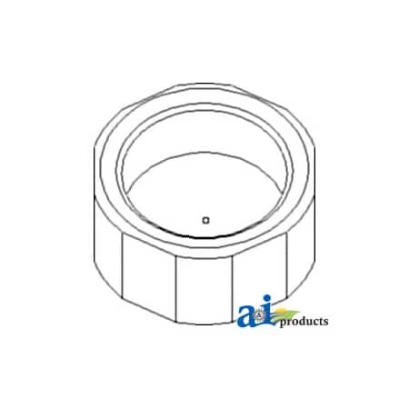 A & I Products Retainer, Detent Ball 1" x1" x0.5" A-T19079